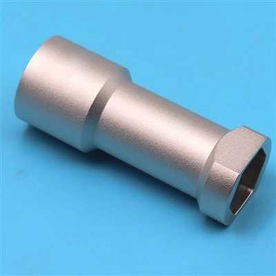 CNC Machined 4140 Steel Nickel Electroplating Drive Socket